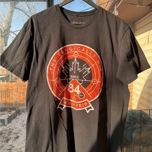 Black Tragically Hip Graphic Tee